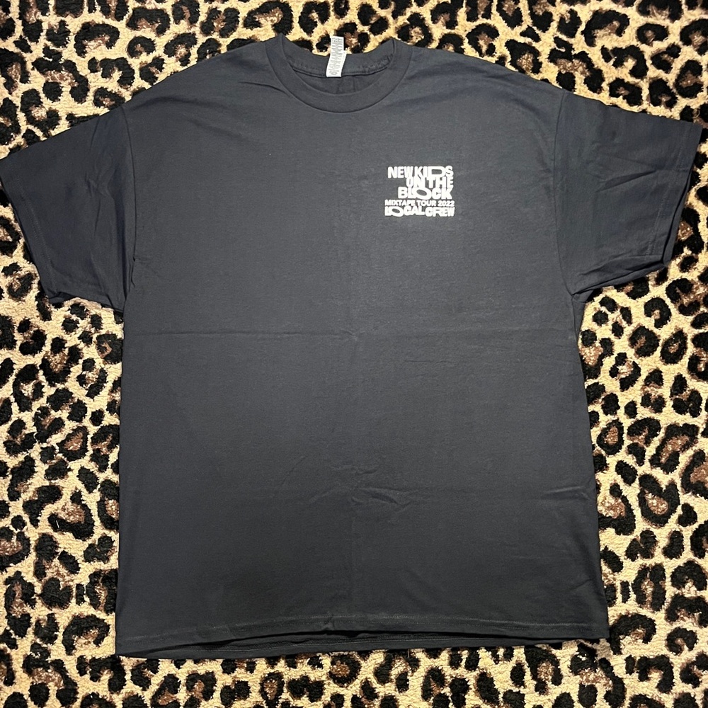 New Kids On The Block 2022 Mixtape Tour Backstage Crew T-Shirt